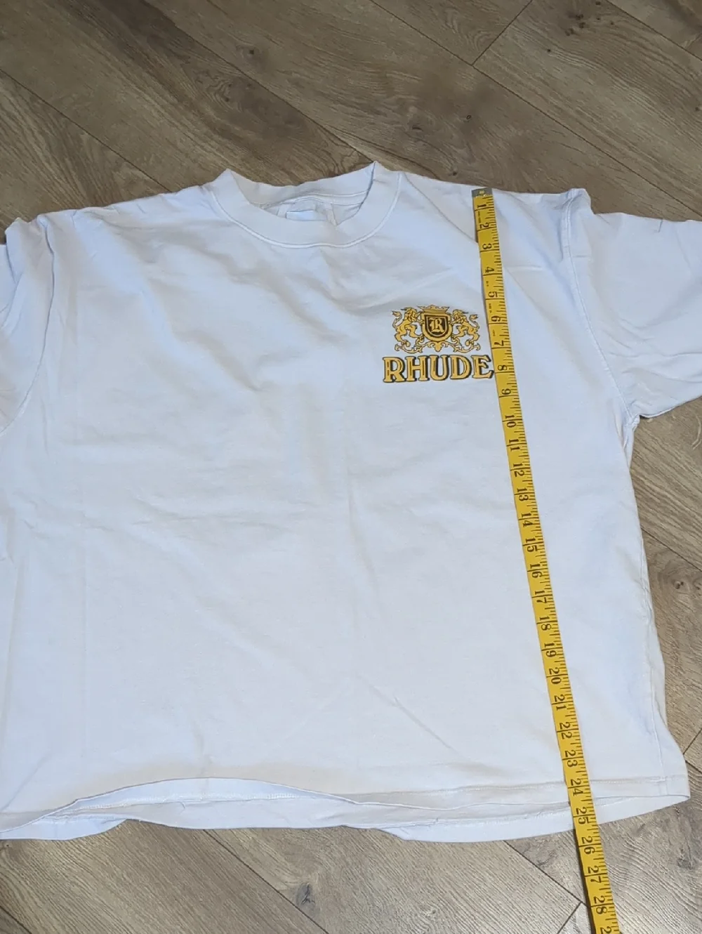 Rhude premium Cresta Cigar Cream Men's Tee Size Large - Picture 6 of 11